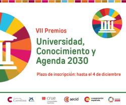 Premios “Universidad, conocimiento y Agenda 2030”
