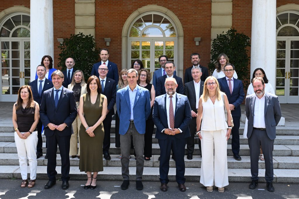 encuentro junta rectora de crue con el presidente del gobierno
