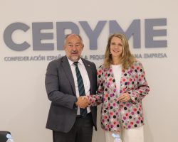 Convenio CRUE CEPYME Julián Garde López-Brea y Ángela de Miguel Sanz